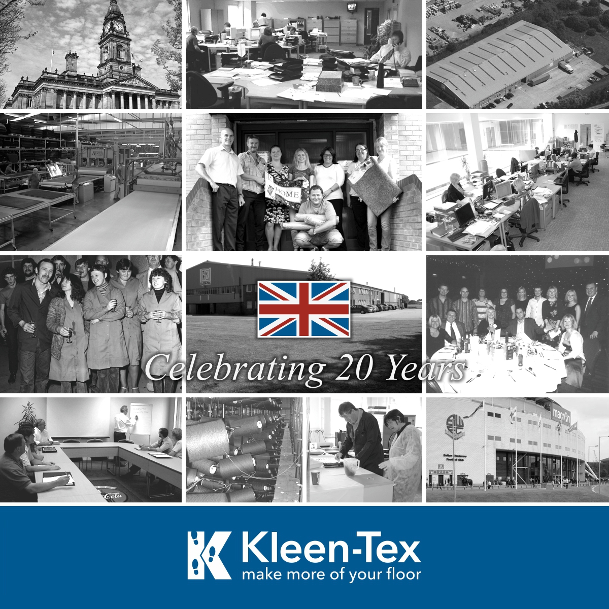 20 Years of Kleen-Tex United Kingdom